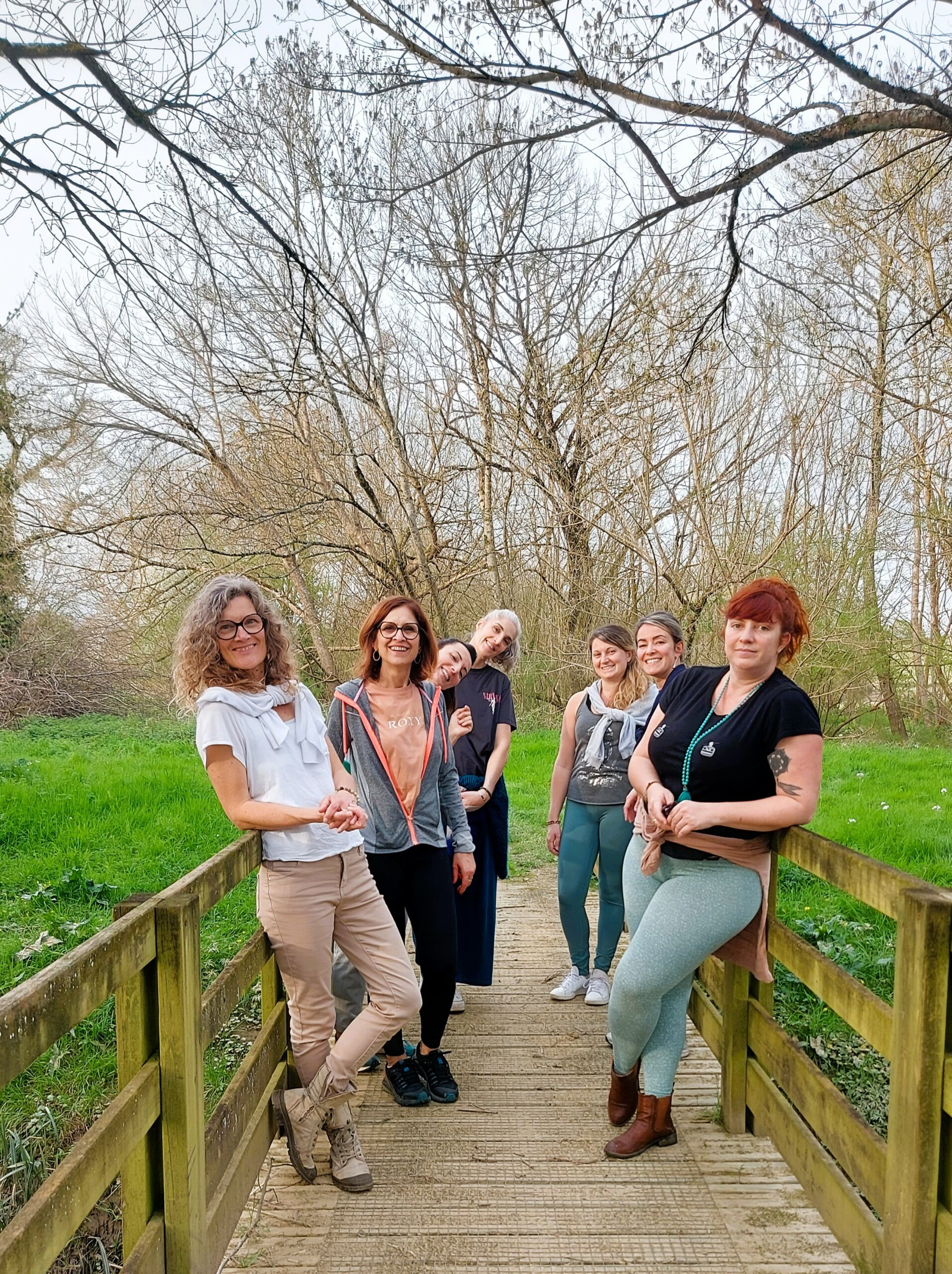 Une balade en pleine nature au coeur de la campagne lors des retraites et événements Yoga et bien être près de Dax dans Les Landes