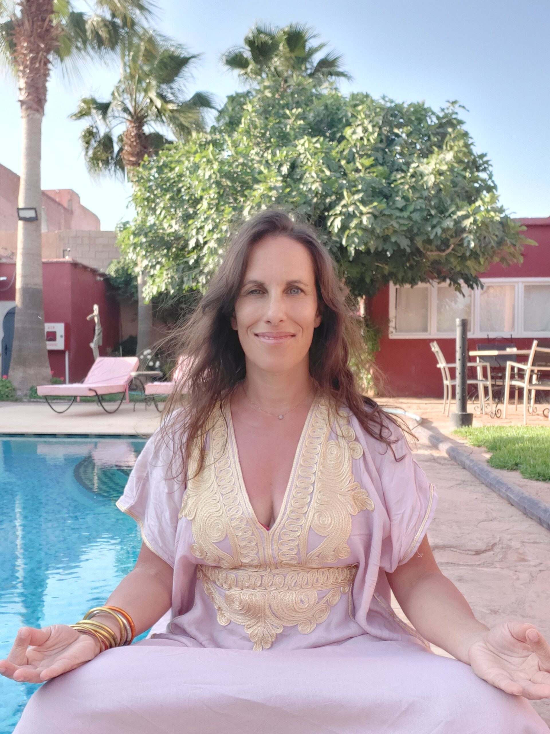 Angélique en méditation