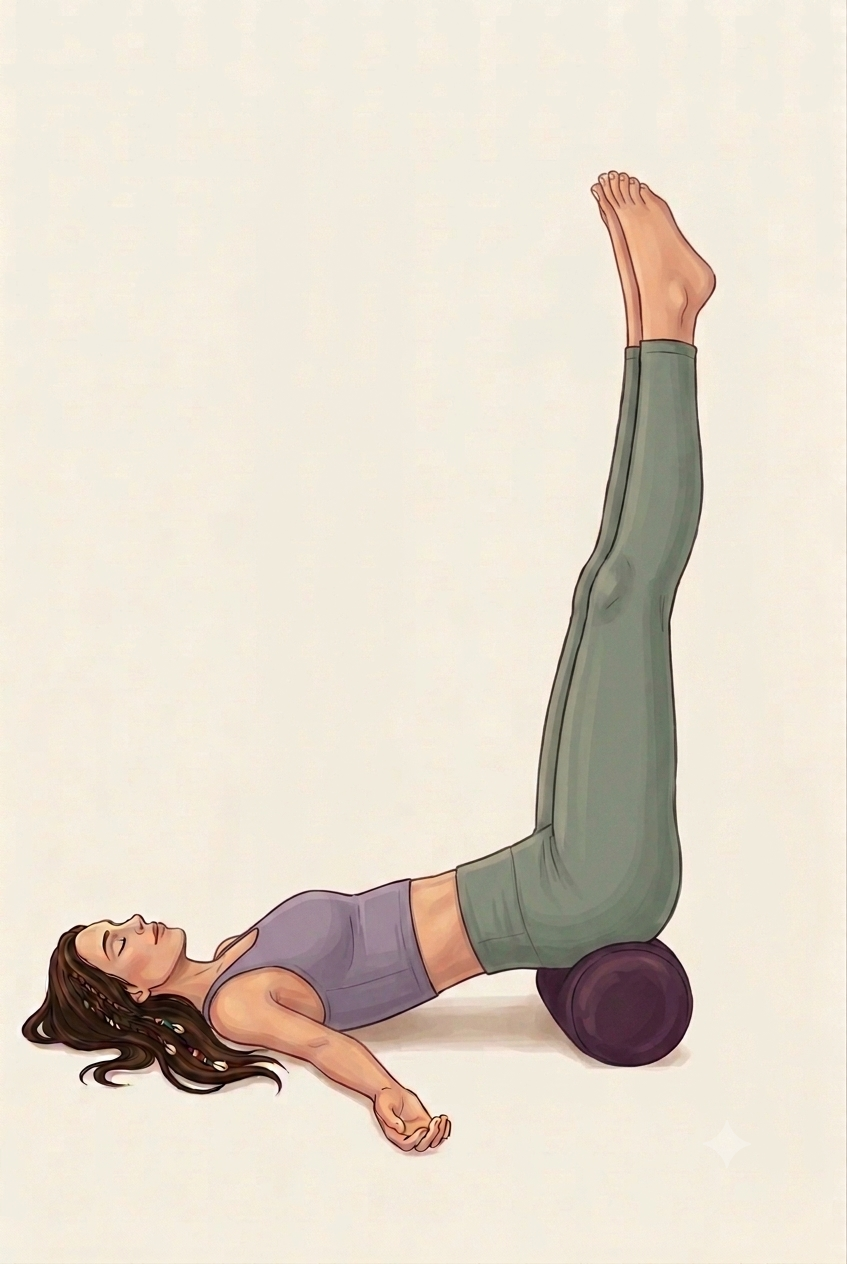 Jambes au mur
