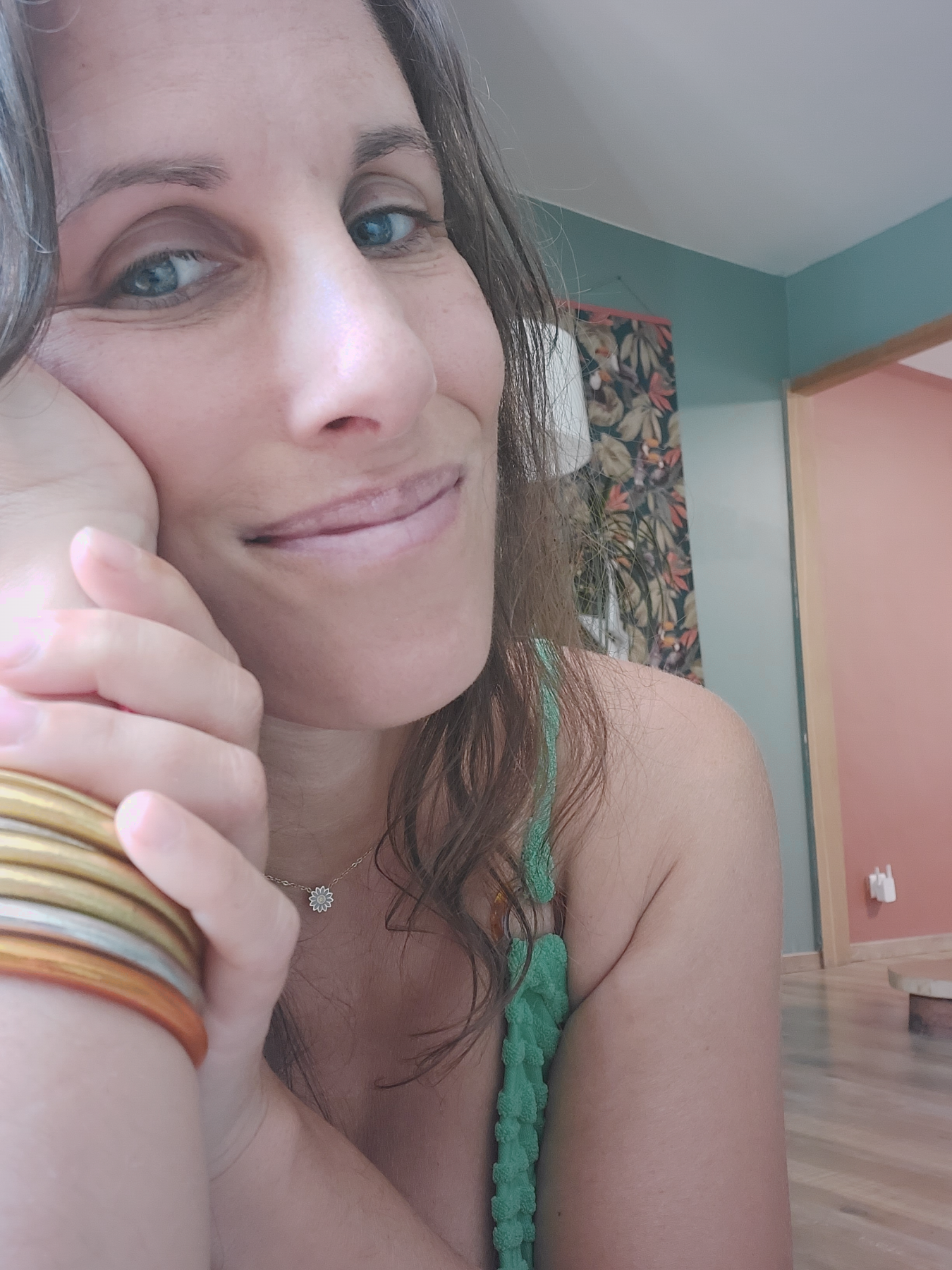 Angélique, professeure de yoga à Dax
